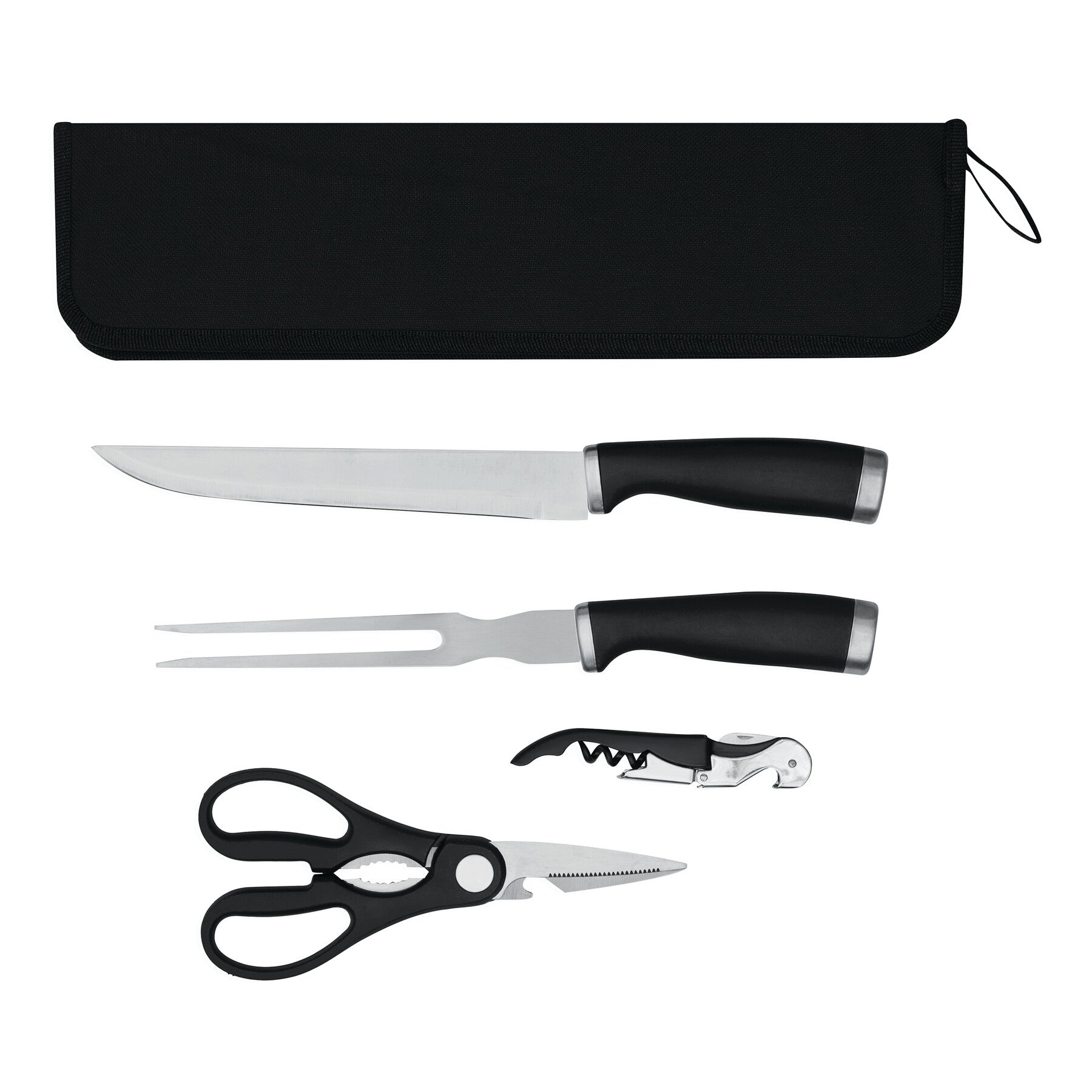 Stainless Steel Carving Cutlery ROASTY, 4-piece