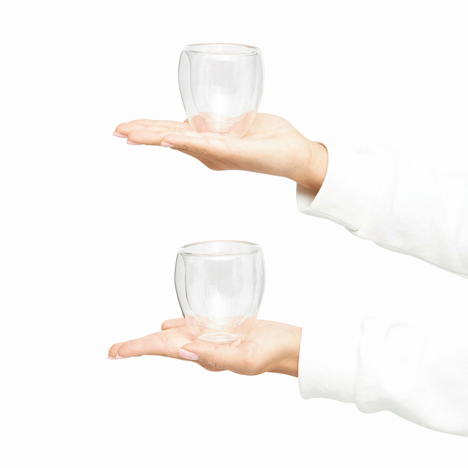 DRINK LINE S double-walled glasses: Set of 2