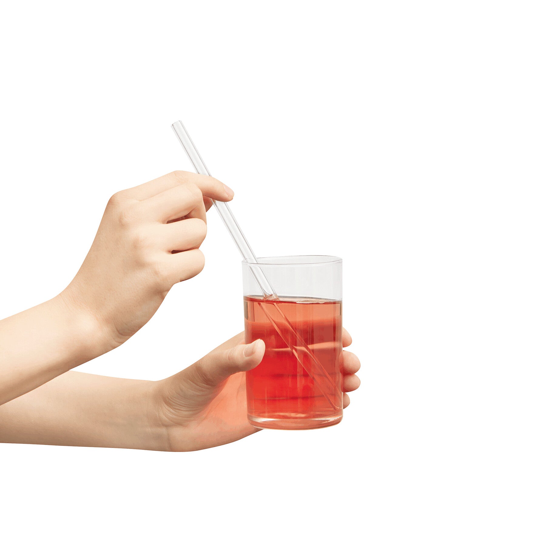 Glass Straw Set DRINK TOGETHER