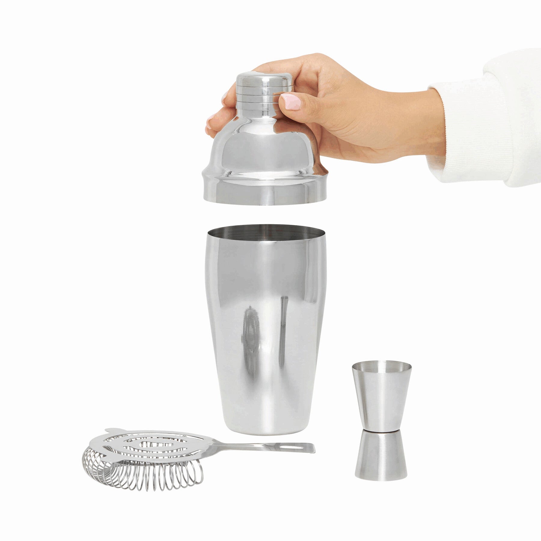 Stainless Steel Cocktail Shaker Set BARKEEPER