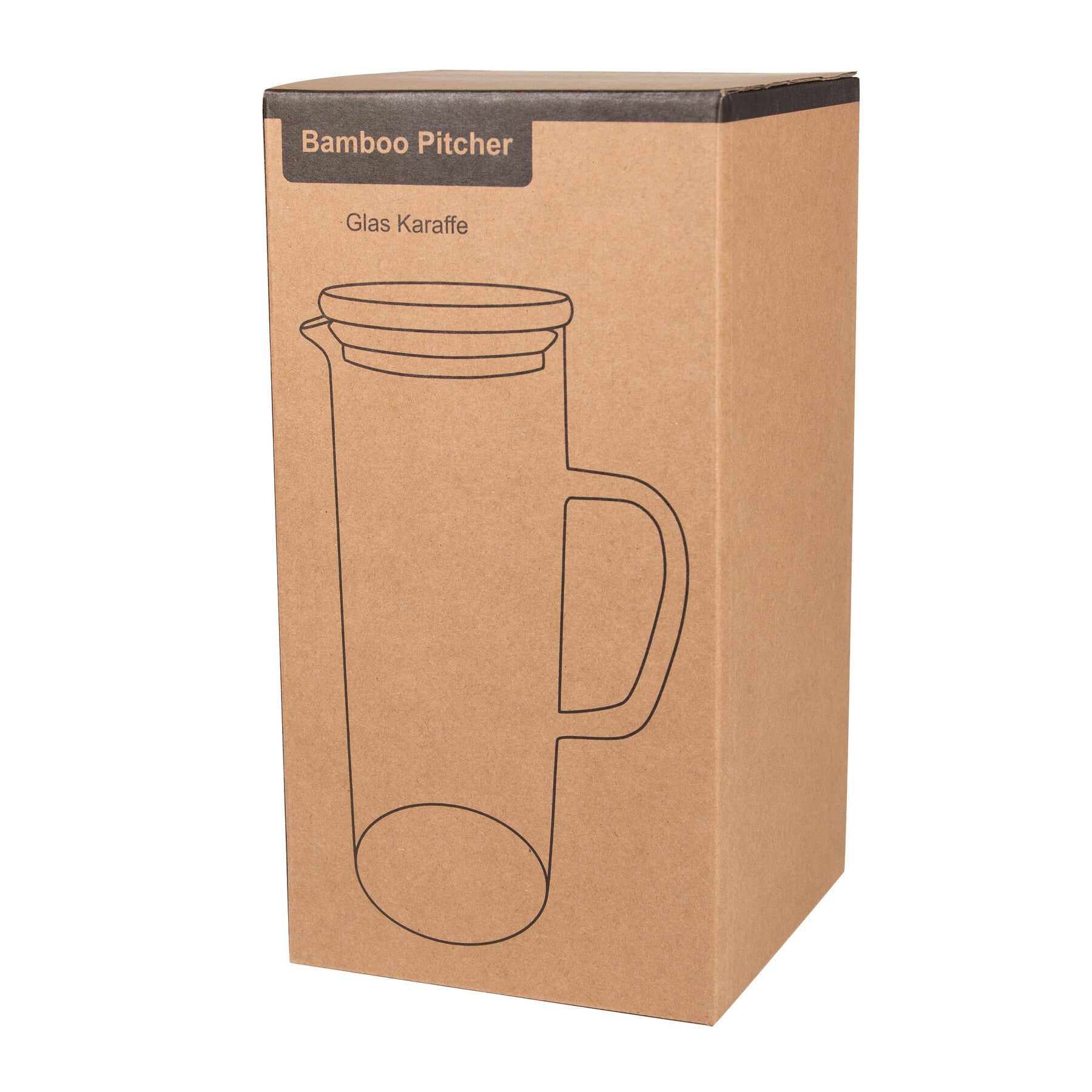 Glass Carafe BAMBOO PITCHER