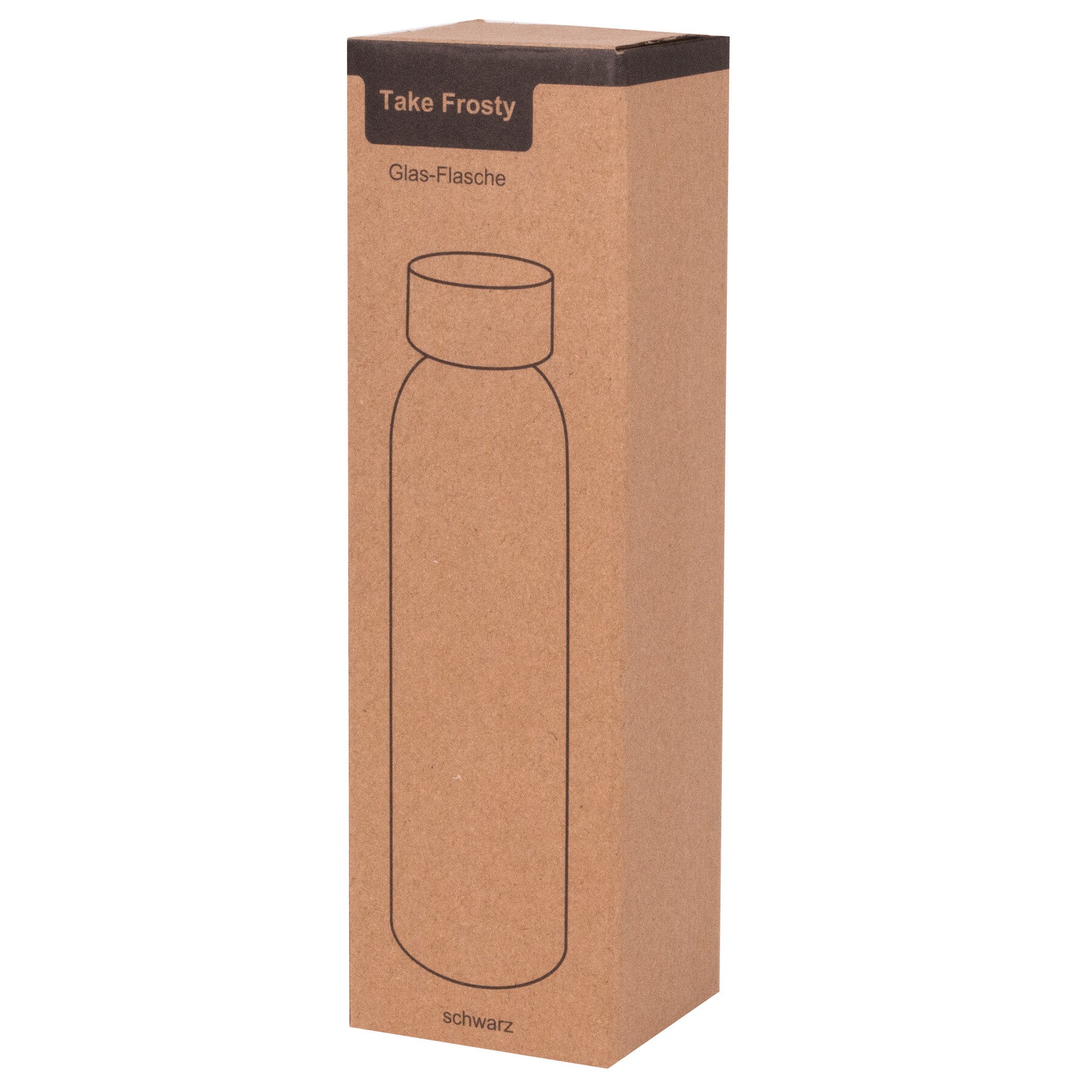 Glas-Flasche TAKE FROSTY