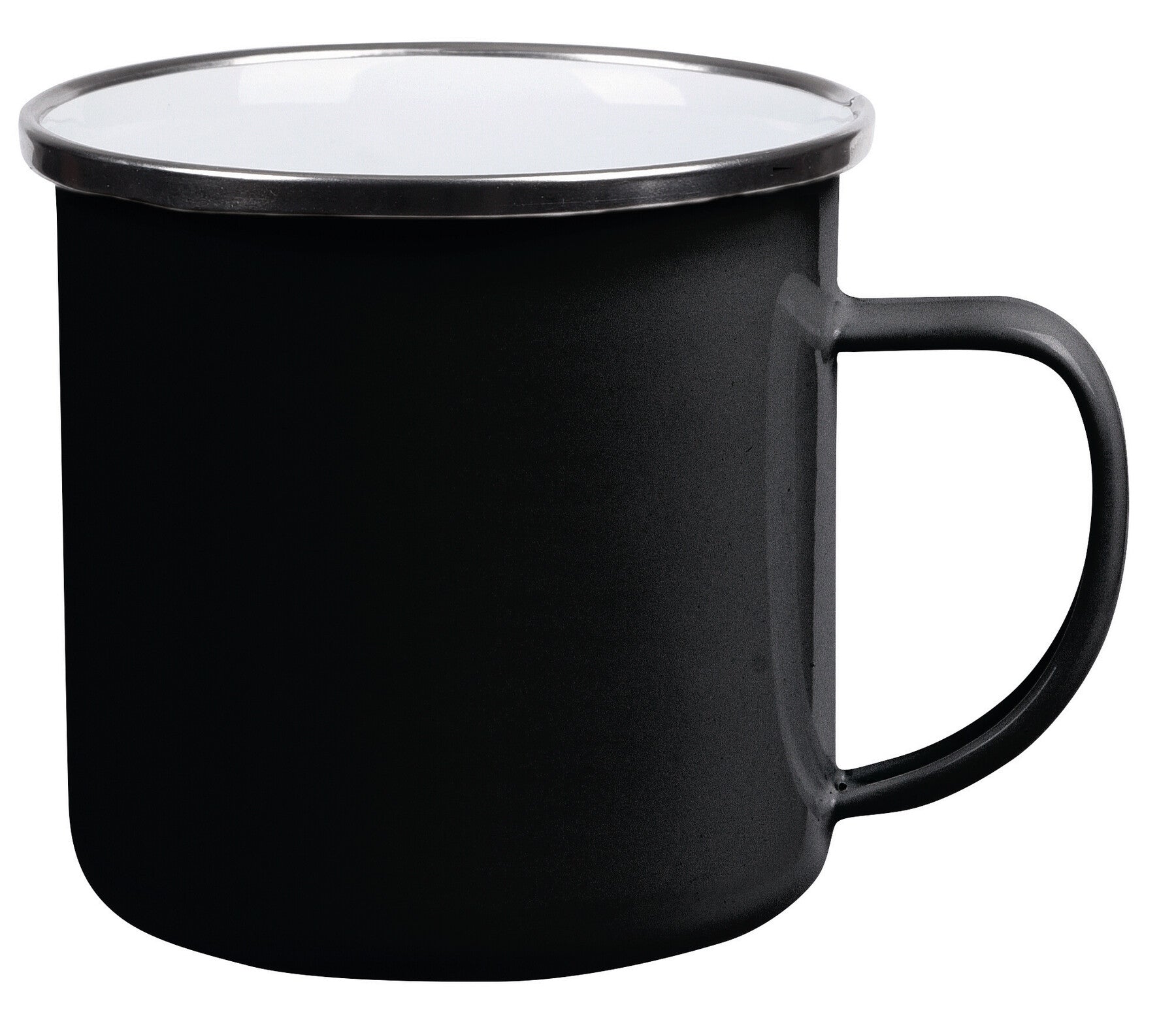 Enamel Drinking Mug VINTAGE CUP