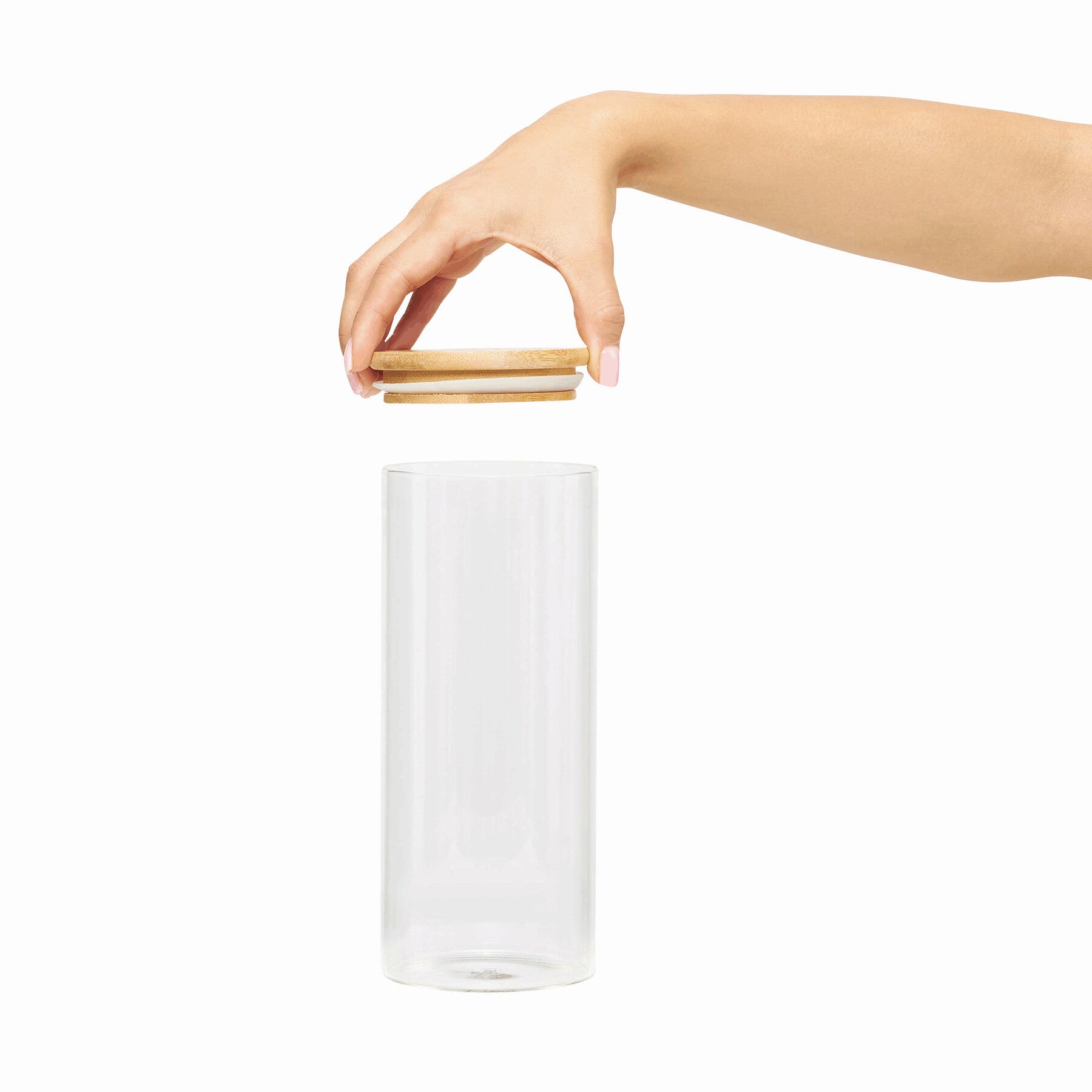 Glass Storage Jar ECO STORAGE L, capacity approx. 850 ml