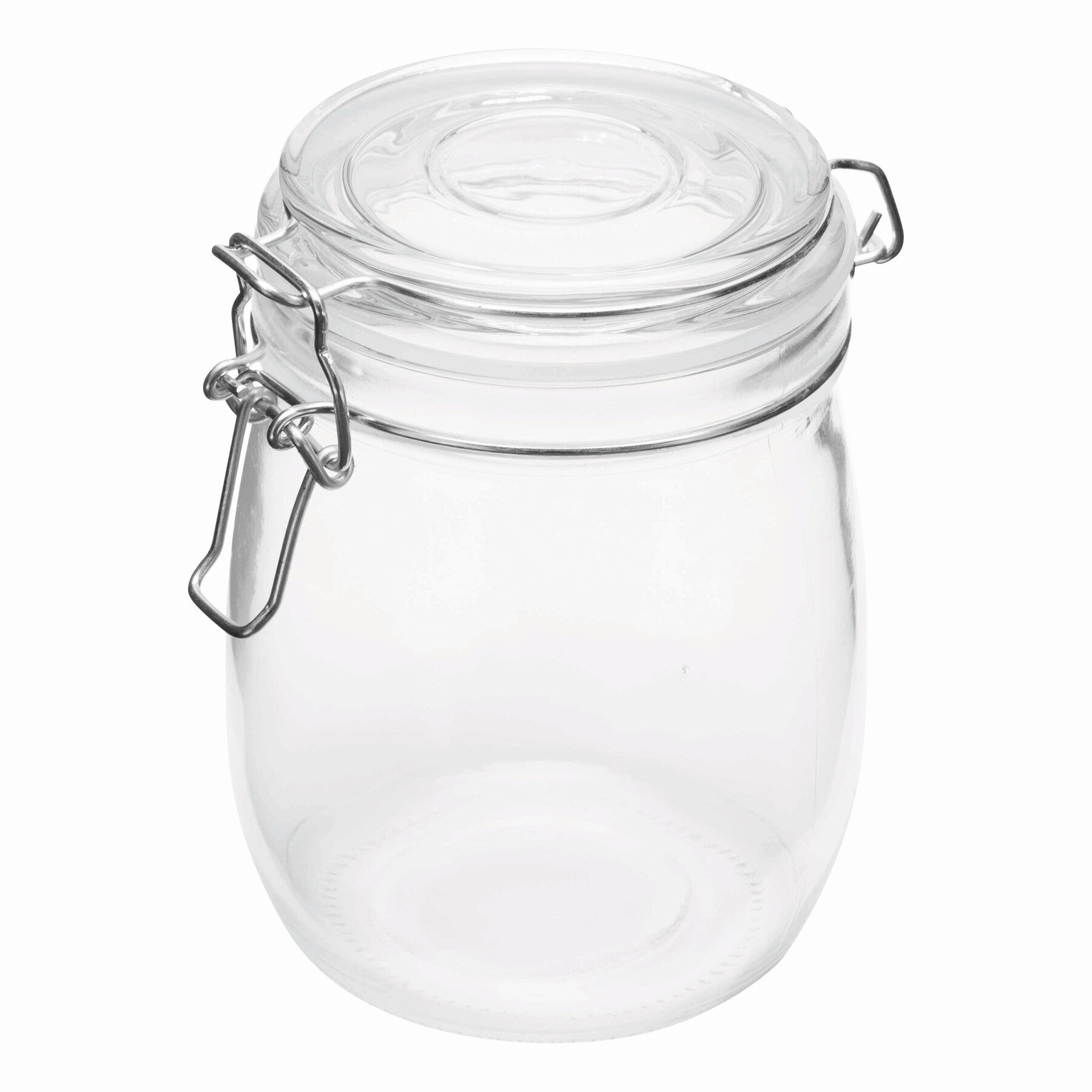 Storage jar CLICKY L with clip closure, capacity approx. 750 ml