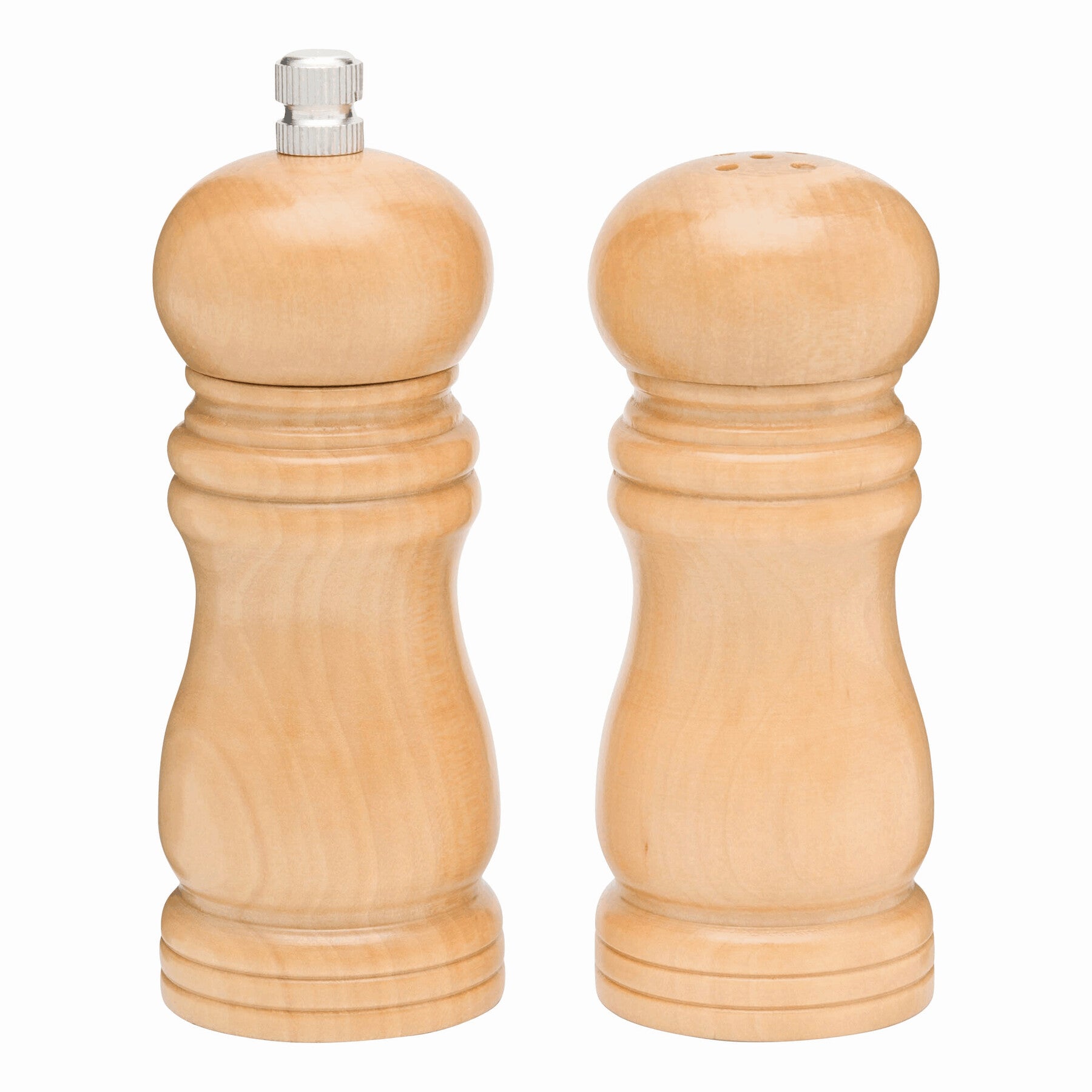 Salt shaker & pepper mill in DUO SPICE set