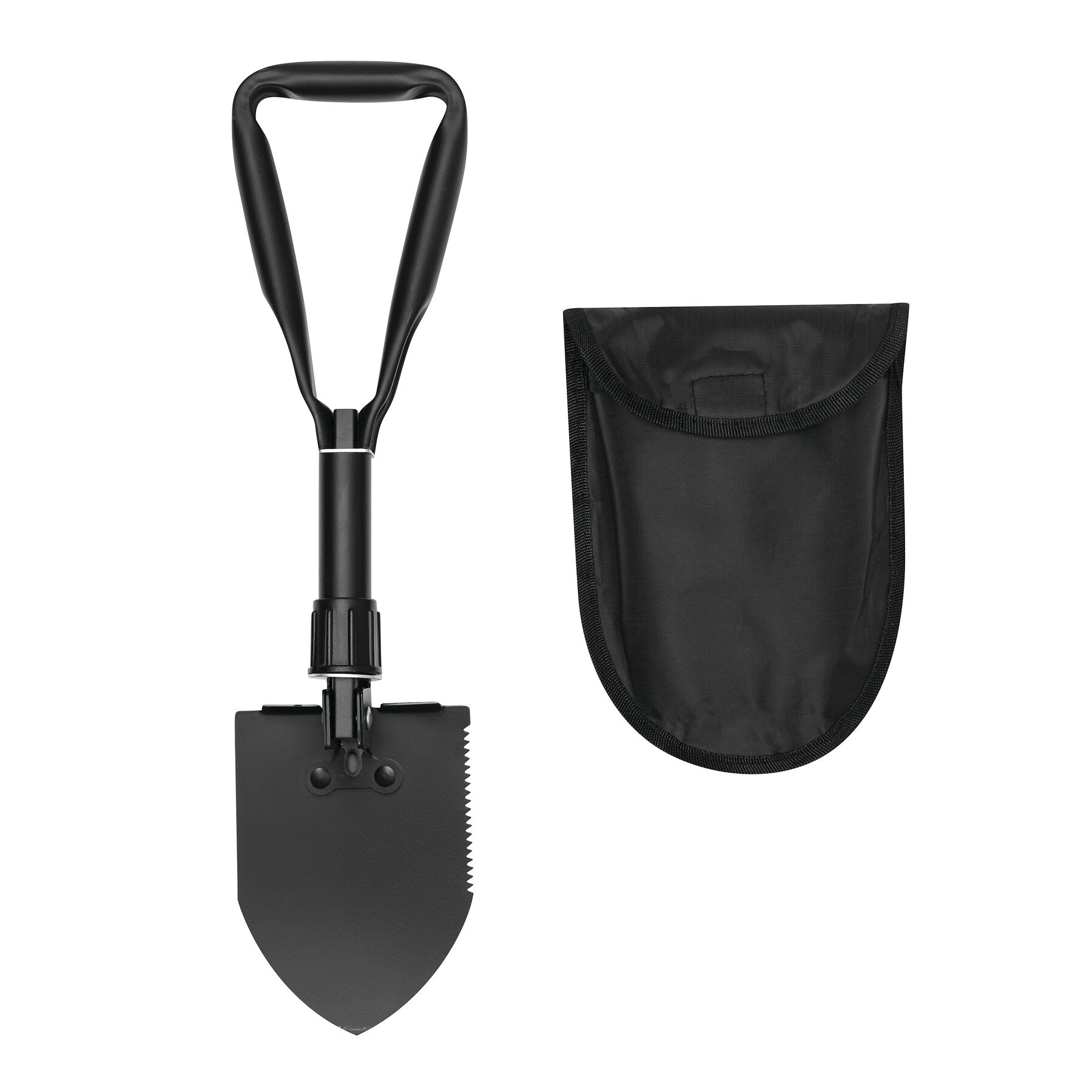 SCOOP foldable shovel with pouch