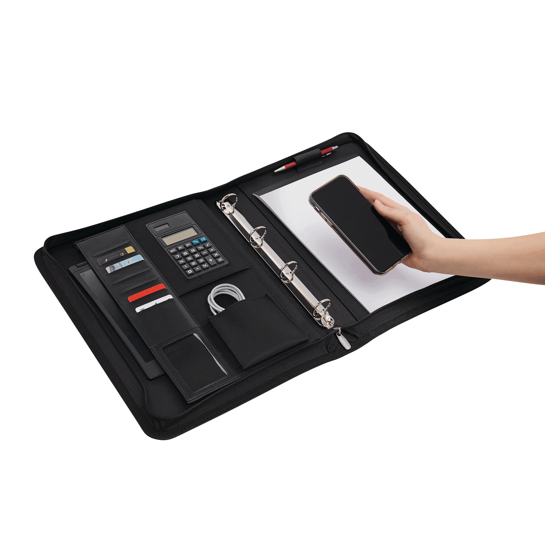 Aktenmappe NOBLESSE RING im DIN-A4-Format