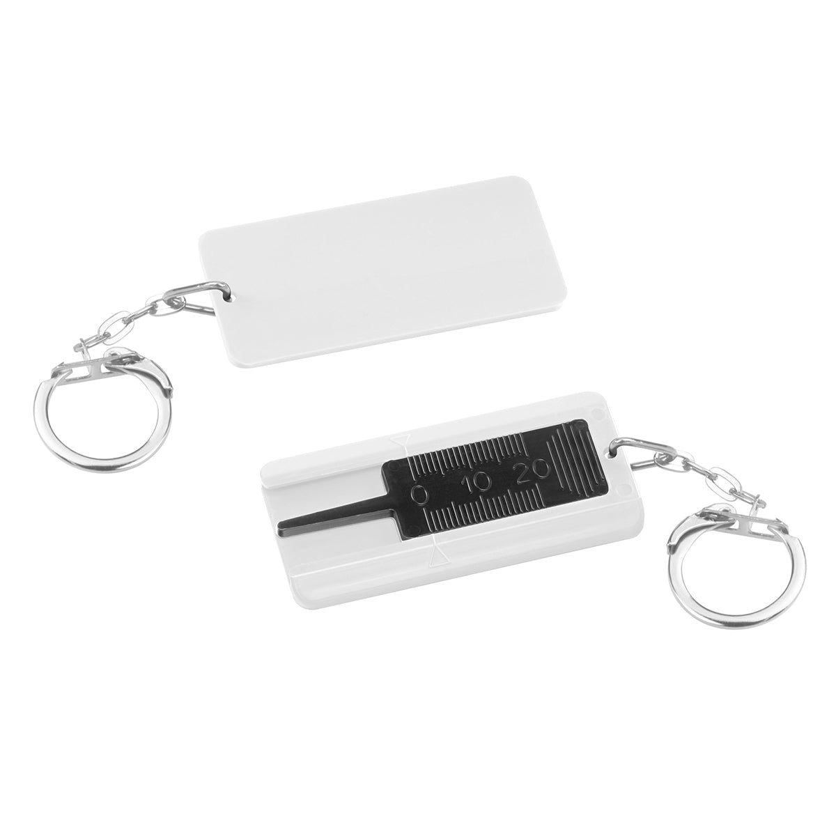 Tire tread depth gauge