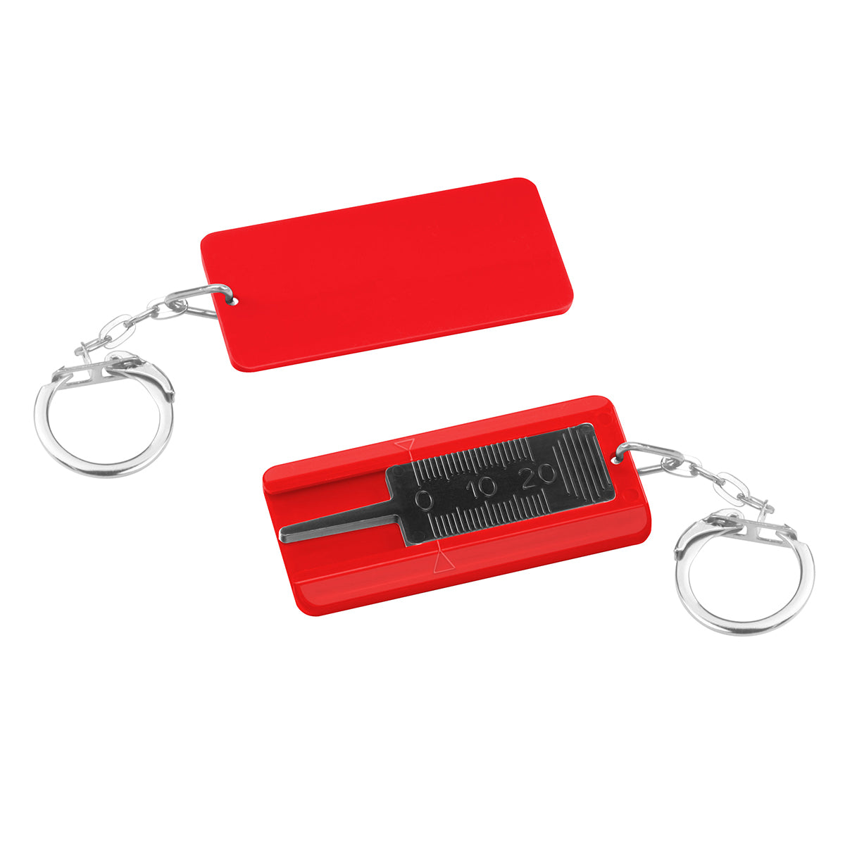 Tire tread depth gauge