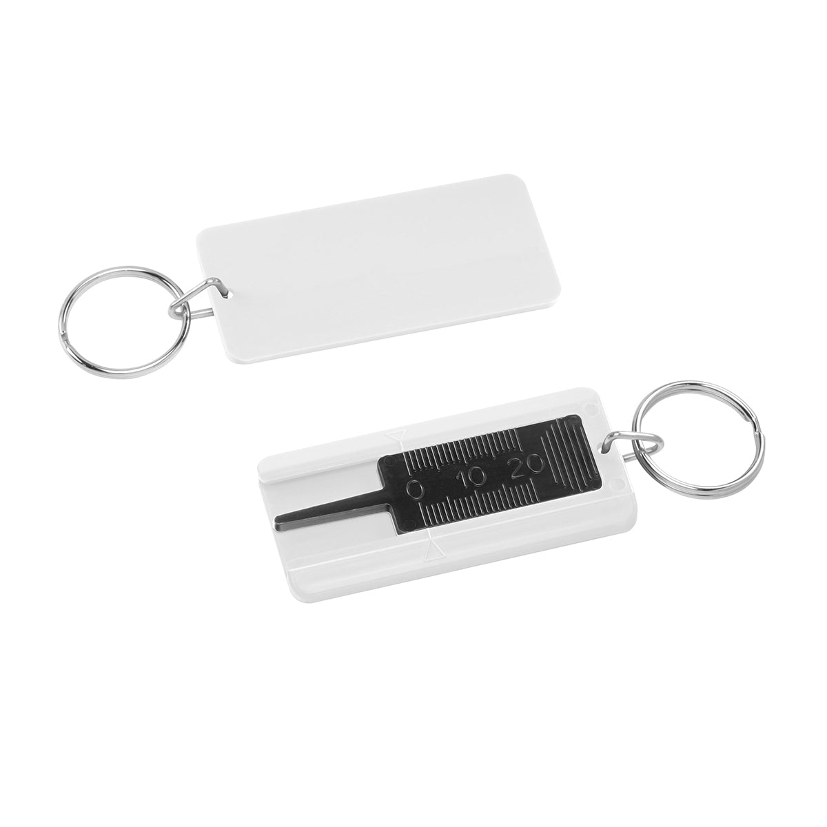 Tire tread depth gauge