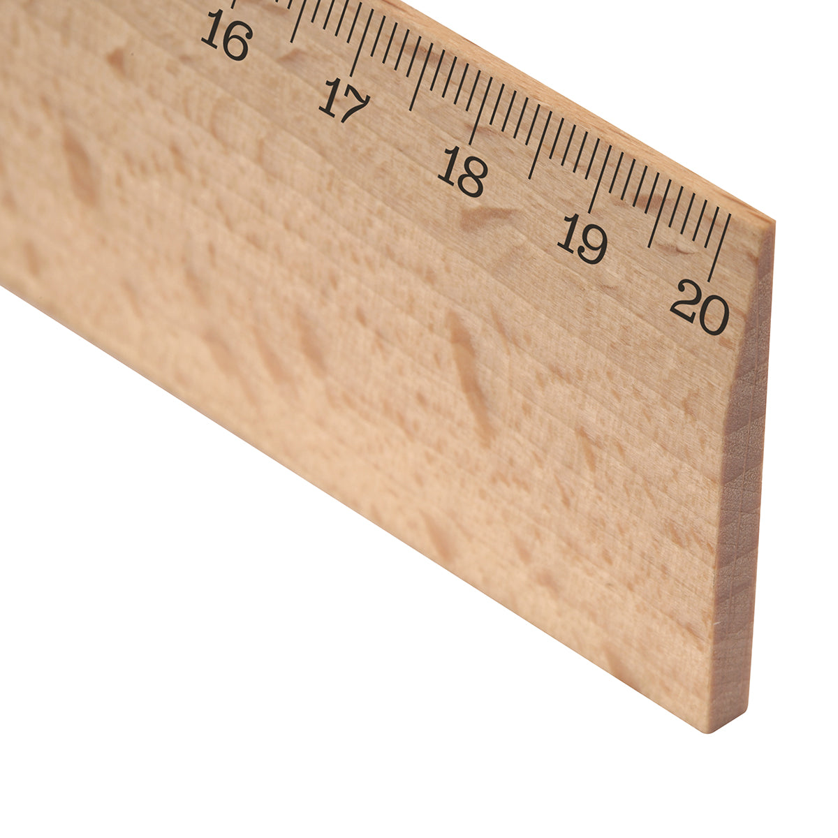 Wooden ruler 20 cm