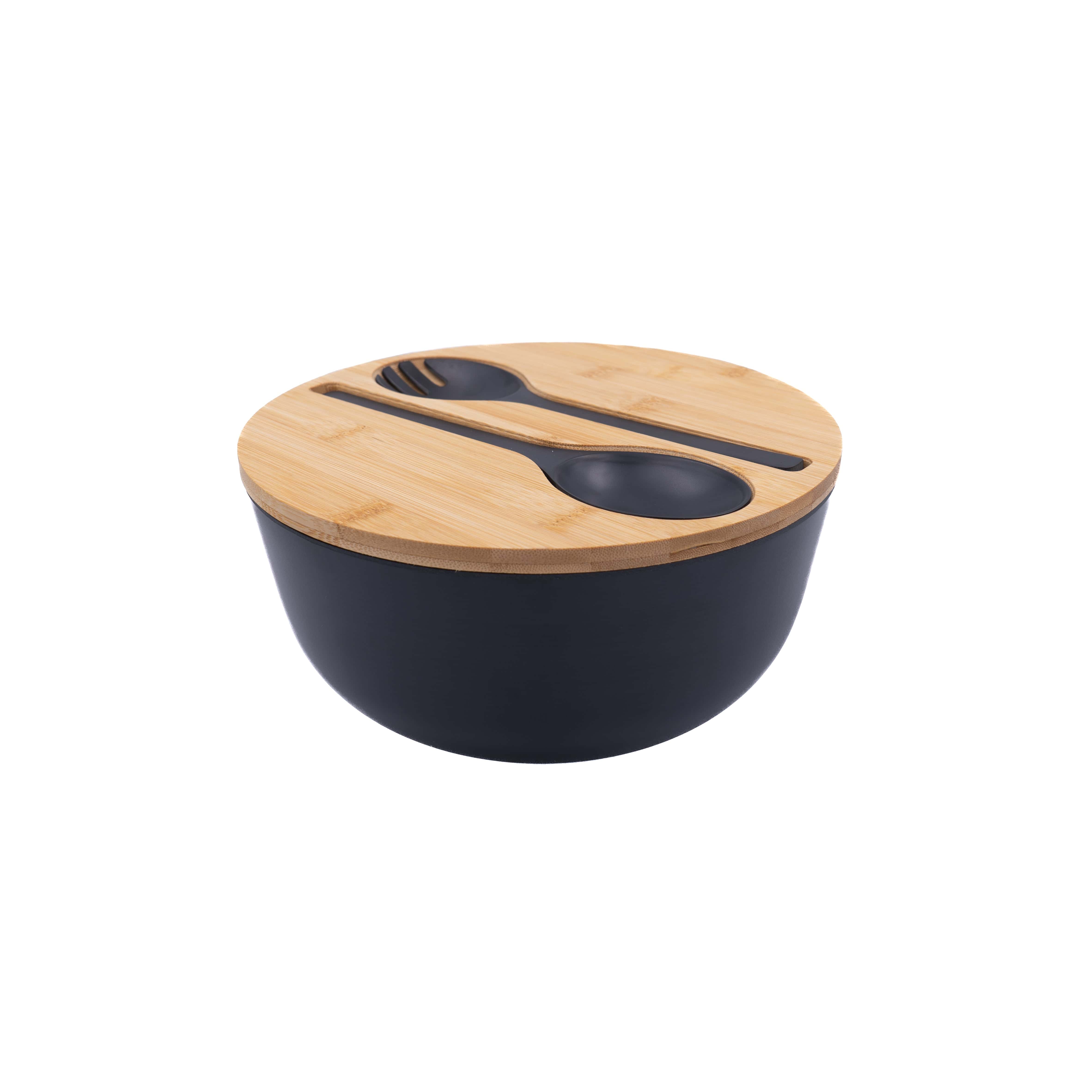 Salatschüssel Sally Bowl mit Besteck – NOVIDARTE AG
