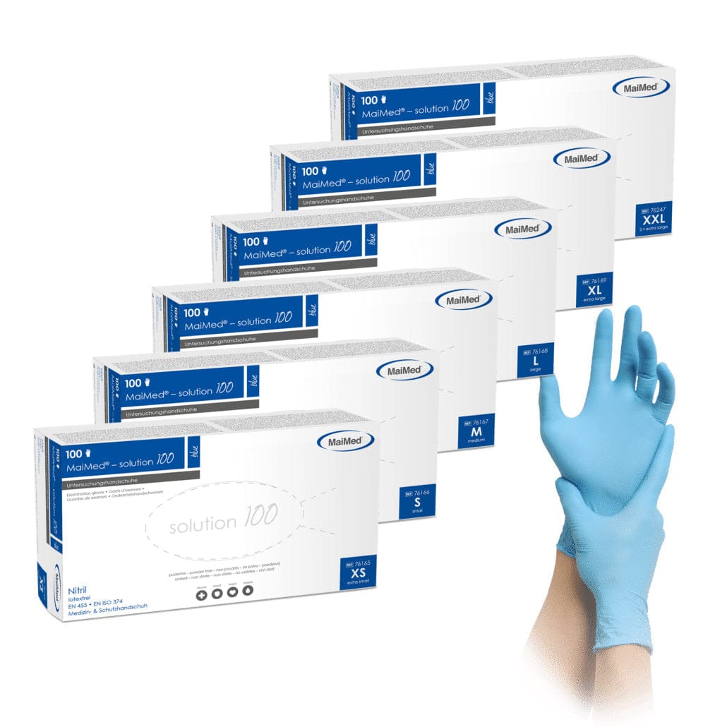 nitril handschuhe kaufen schweiz MaiMed Nitrilhandschuhe Solution 100 – NOVIDARTE AG