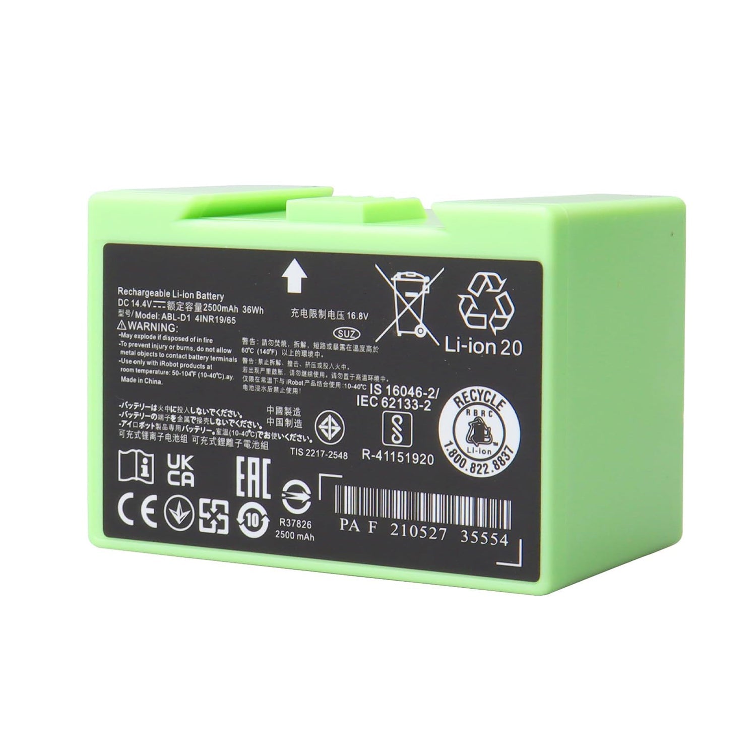 Ersatzakku für IRobot Roomba Serie e+i