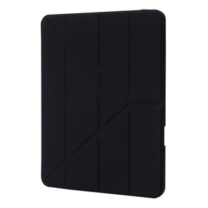 Schwarze iPad Hülle zugeklappt von vorne