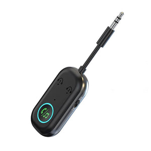 Schwarzer Bluetooth Adapter fĂĽr im Flugzeug