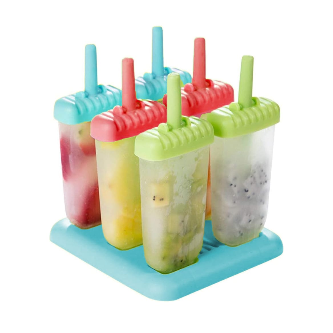 Eisform Eis am Stiel – 6er-Set, für selbstgemachtes Eis, Kinderpartys – NOVIDARTE AG