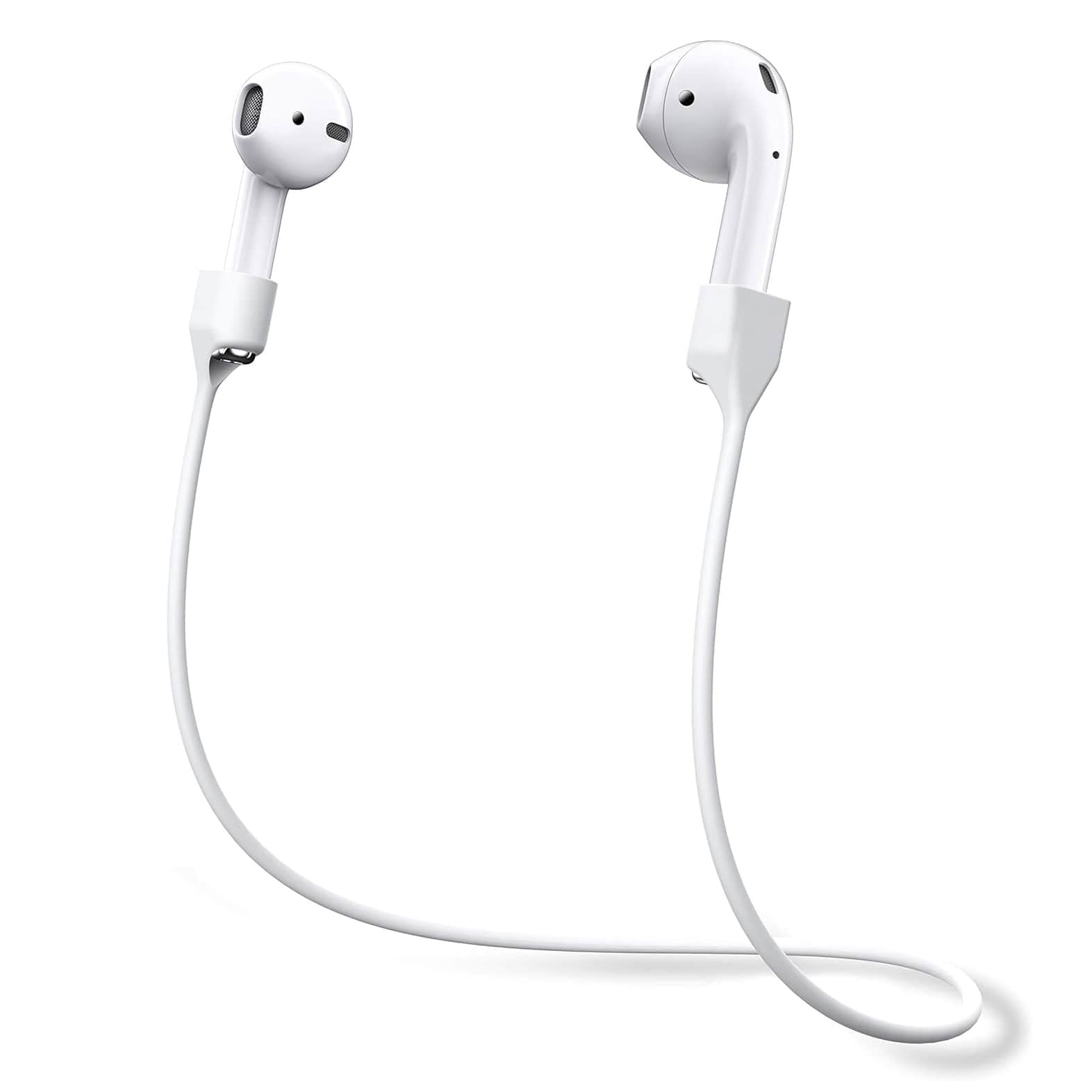 Weisses Kunststoff Band für Airpods