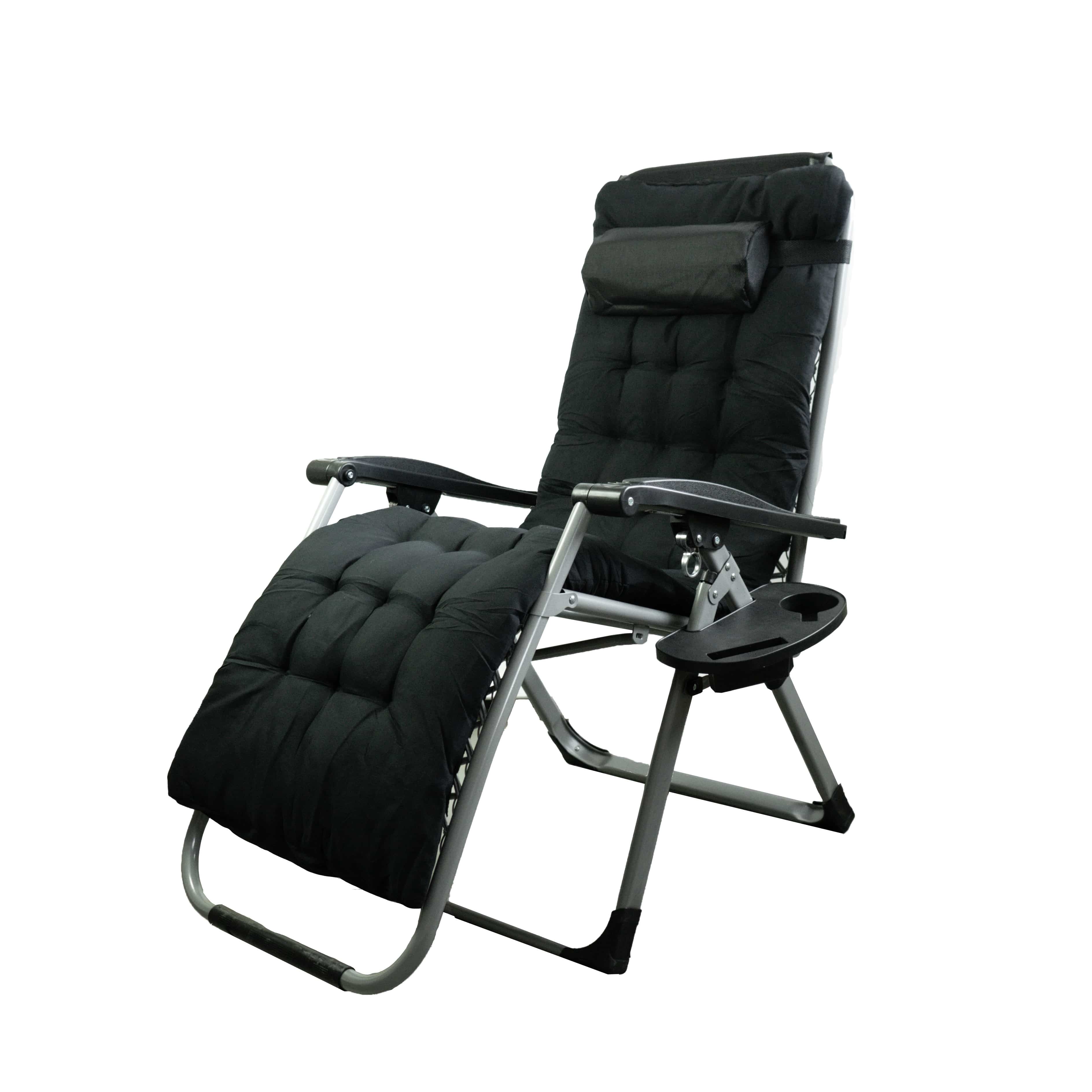 Relax Premium Liegestuhl – klappbar, leicht, für Garten, Strand & Camp – NOVIDARTE AG