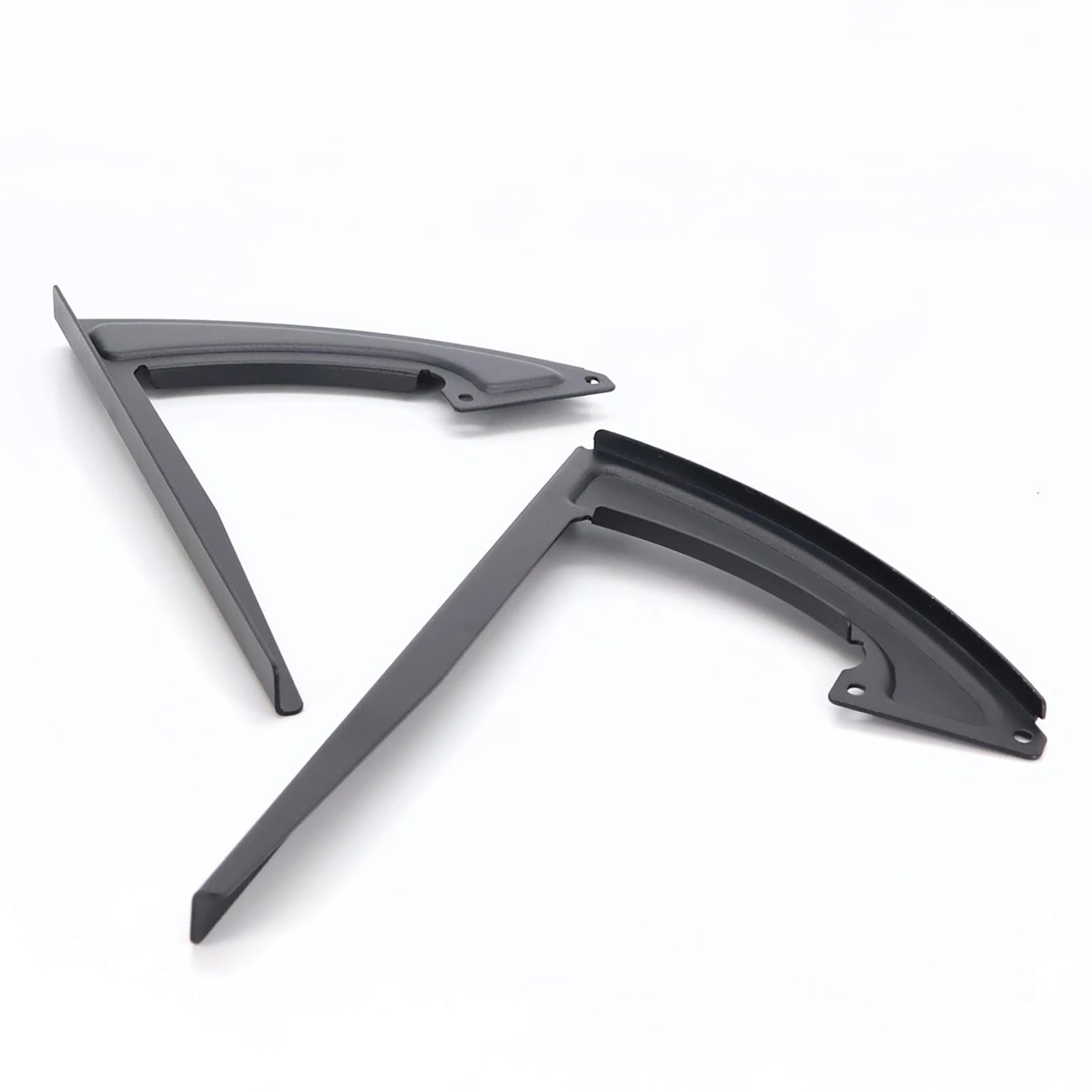 Schwarze Fernseher-Standfüsse