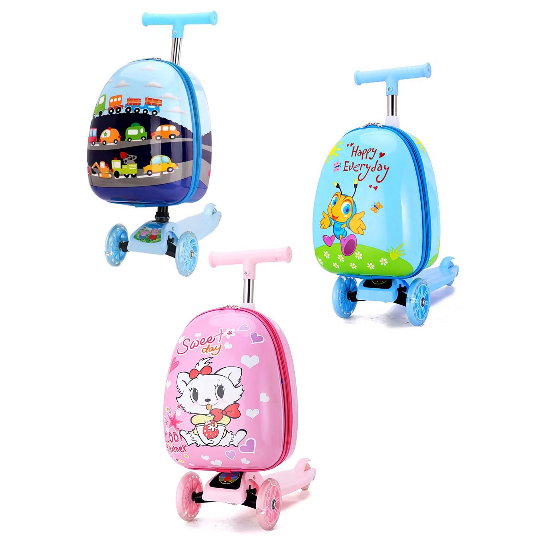 3 Kids Scooter Reisekoffer