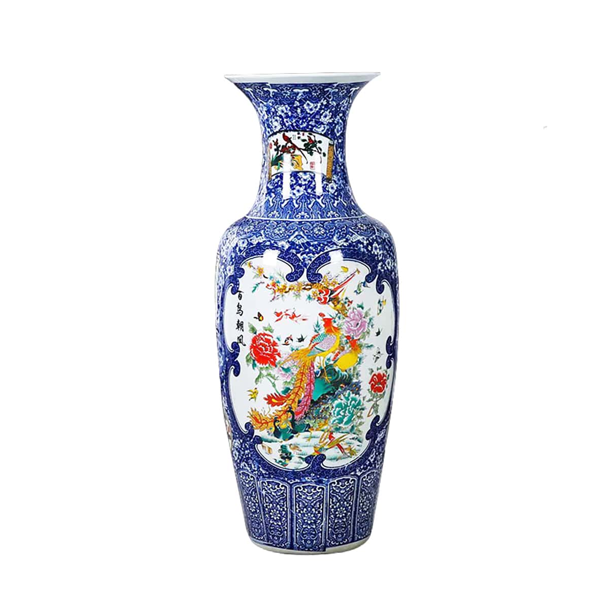 Deko-Vase Chinesischer Folklore-Stil