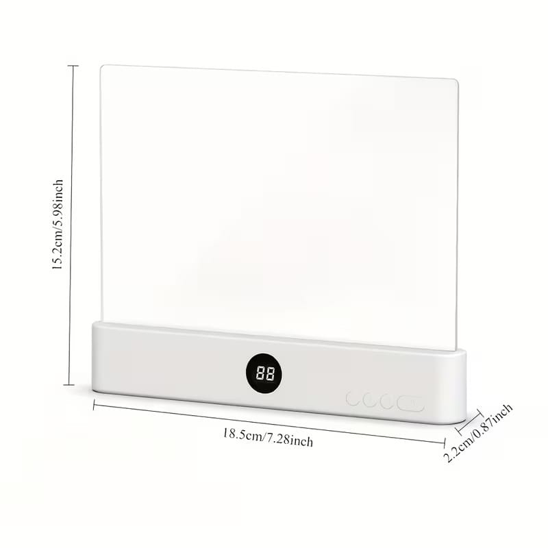 USB Leselampe mit 3 Lichtfarben – Wiederaufladbare LED Leselampe mit Dimmer