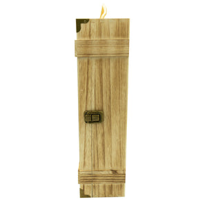 Weinkiste aus Holz für 2 Flaschen «In vino veritas»