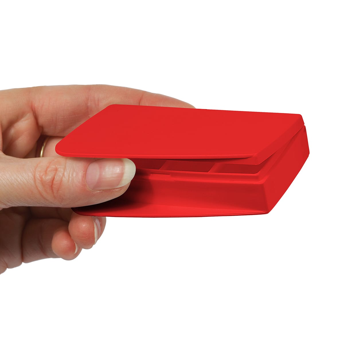 Pillendose "Alpha" in Rot