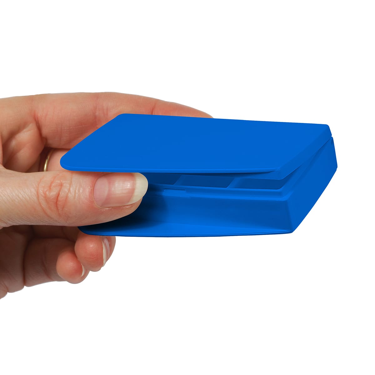 Pillendose "Alpha" in Blau