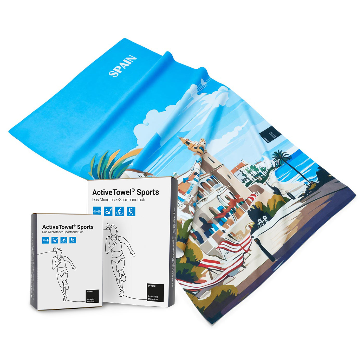 ActiveTowel® Sports 180x70 cm, All-Inclusive-Paket