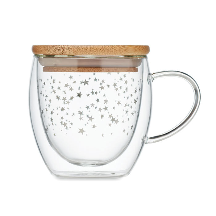 Mug Borosilicate Glass Star
