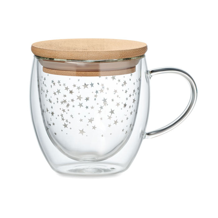 Mug Borosilicate Glass Star