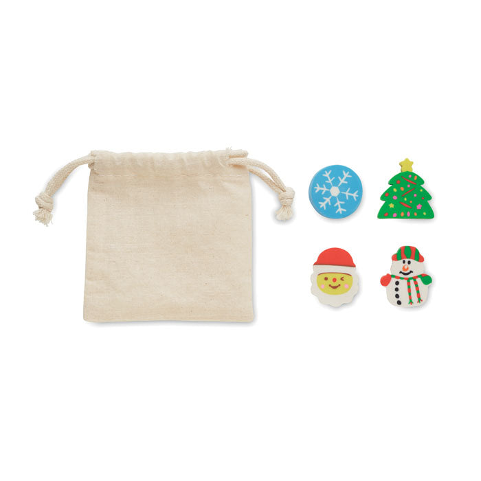 Set of 4 Erasers