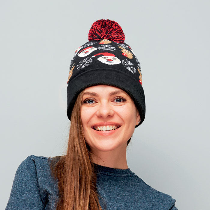 Christmas knitted hat