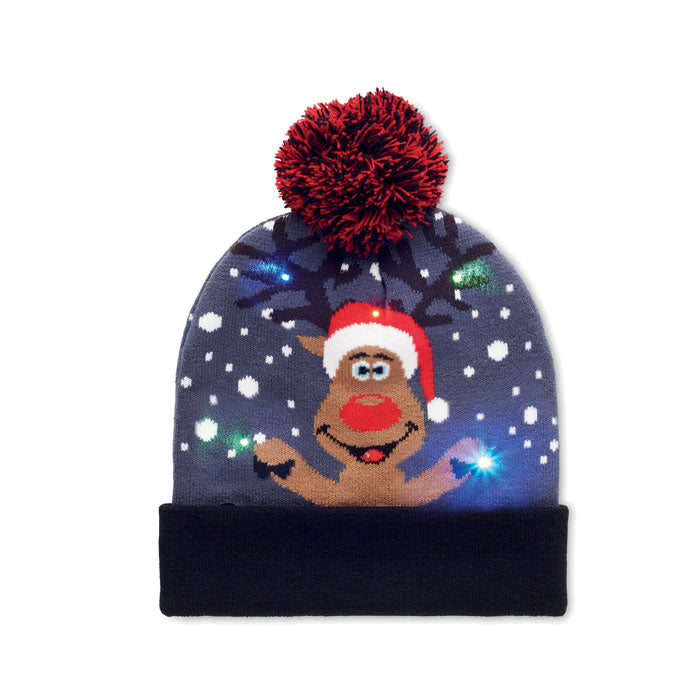Christmas Knitted Hat LED