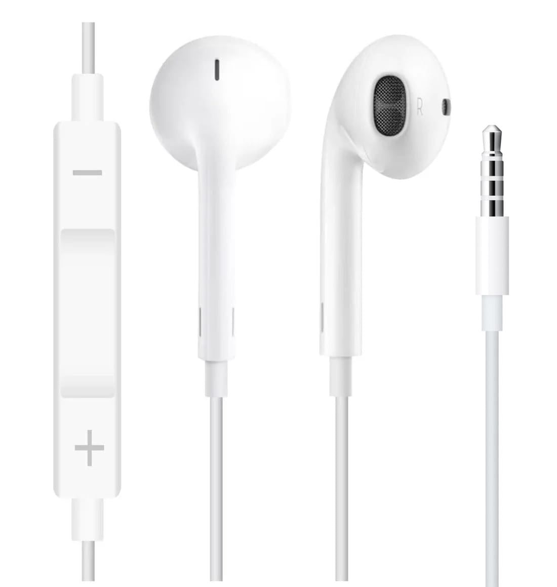 In-Ear Kabelkopfhörer mit Mikrofon – 3,5 mm Klinkenanschluss