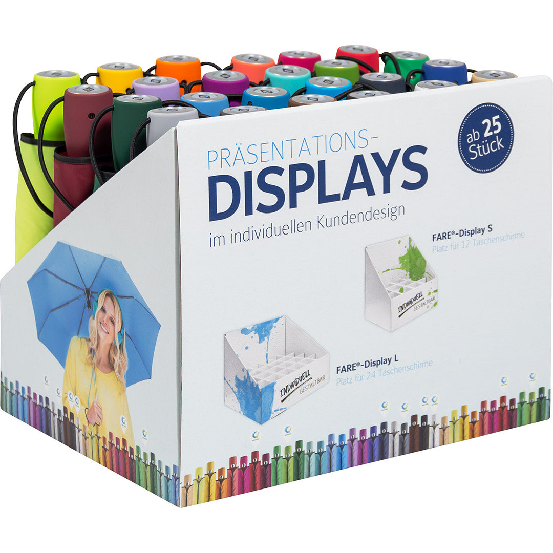 FARE® Pocket Umbrella Display L filled 5460