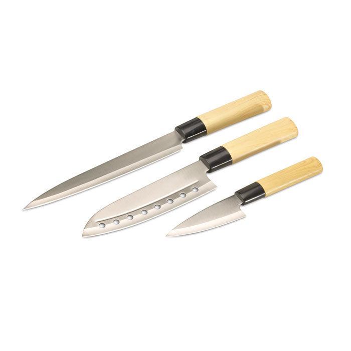 Japanese-style knife set