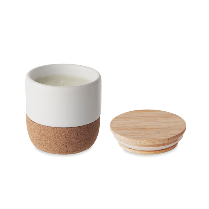 Candle in Stoneware Pot 80g