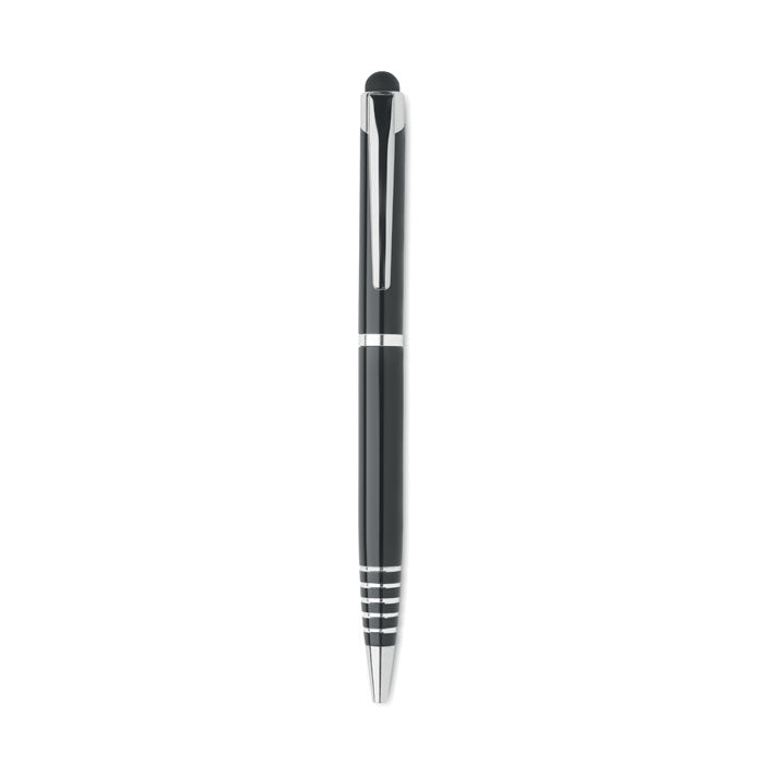 Twist-Action Ballpoint Pen with Stylus