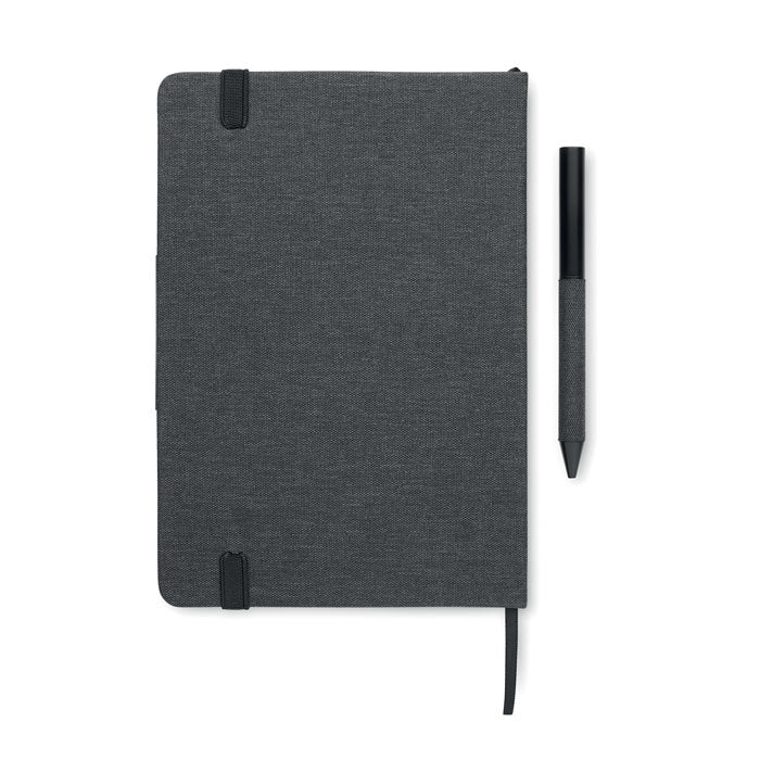 Notebook set with bottle