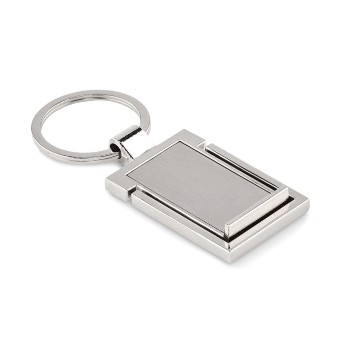 Keyring with holder
