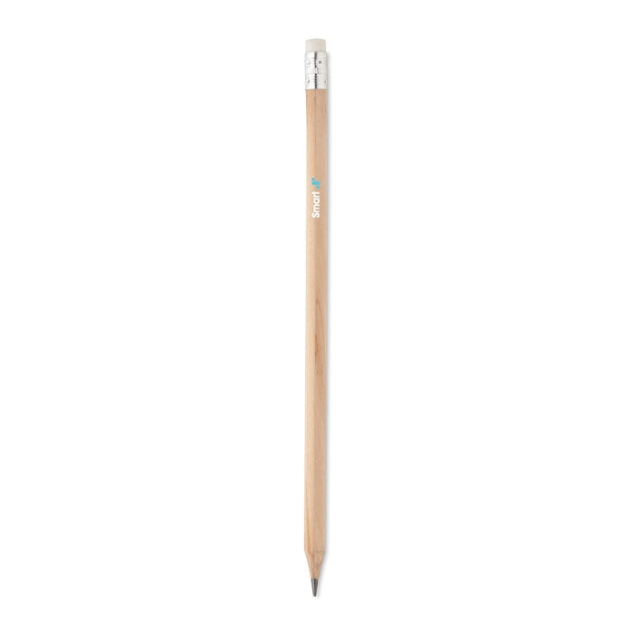 Pencil with eraser