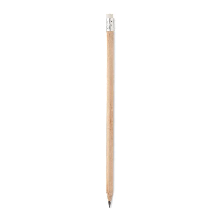 Pencil with eraser