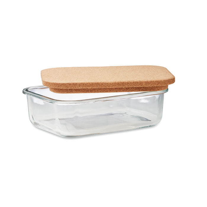 Glass Lunchbox with Cork