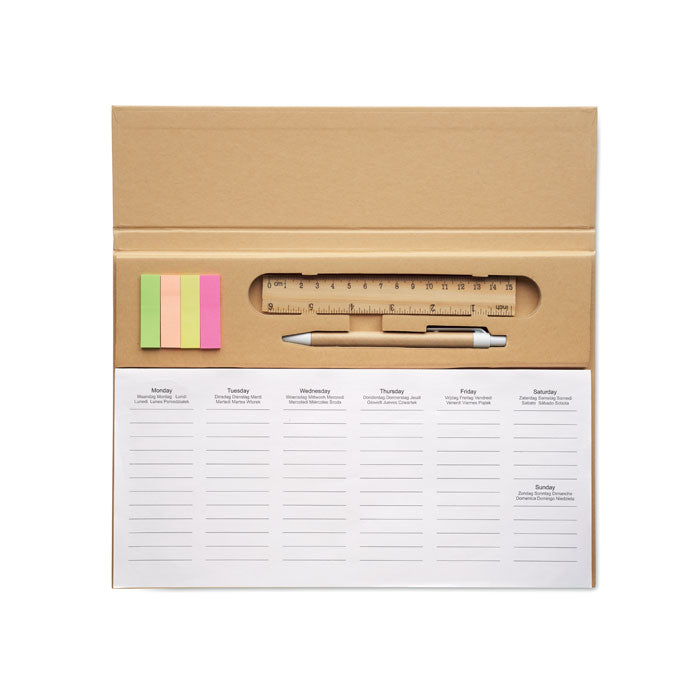 125-page weekly planner