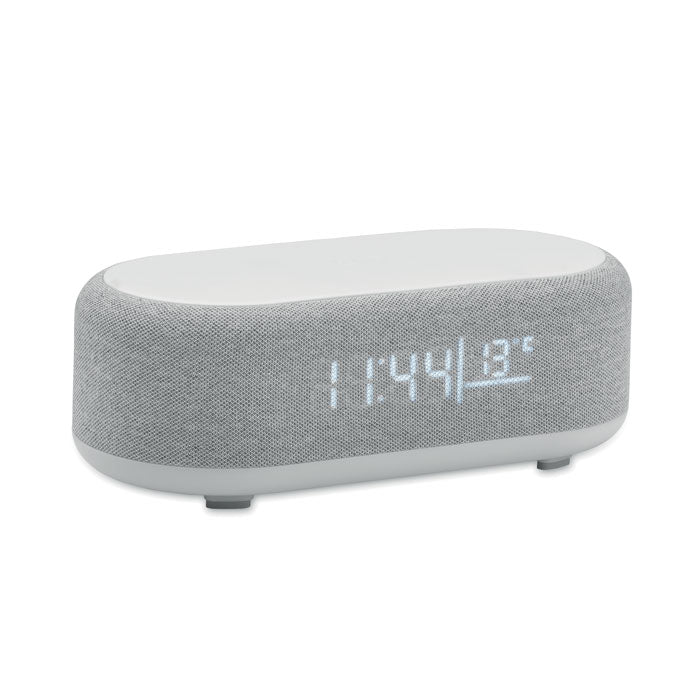Charging station with speaker