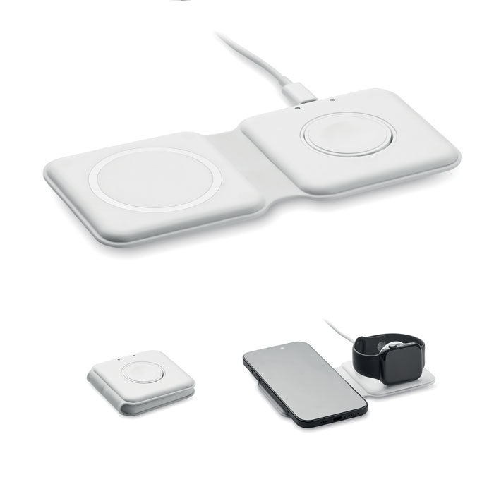 2-in-1 Foldable Charging Station 15W